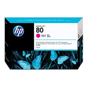 HP Original Ink C4874A, HP 80, magenta, 175ml, HP DesignJet 1050, C, 1055, C, CM